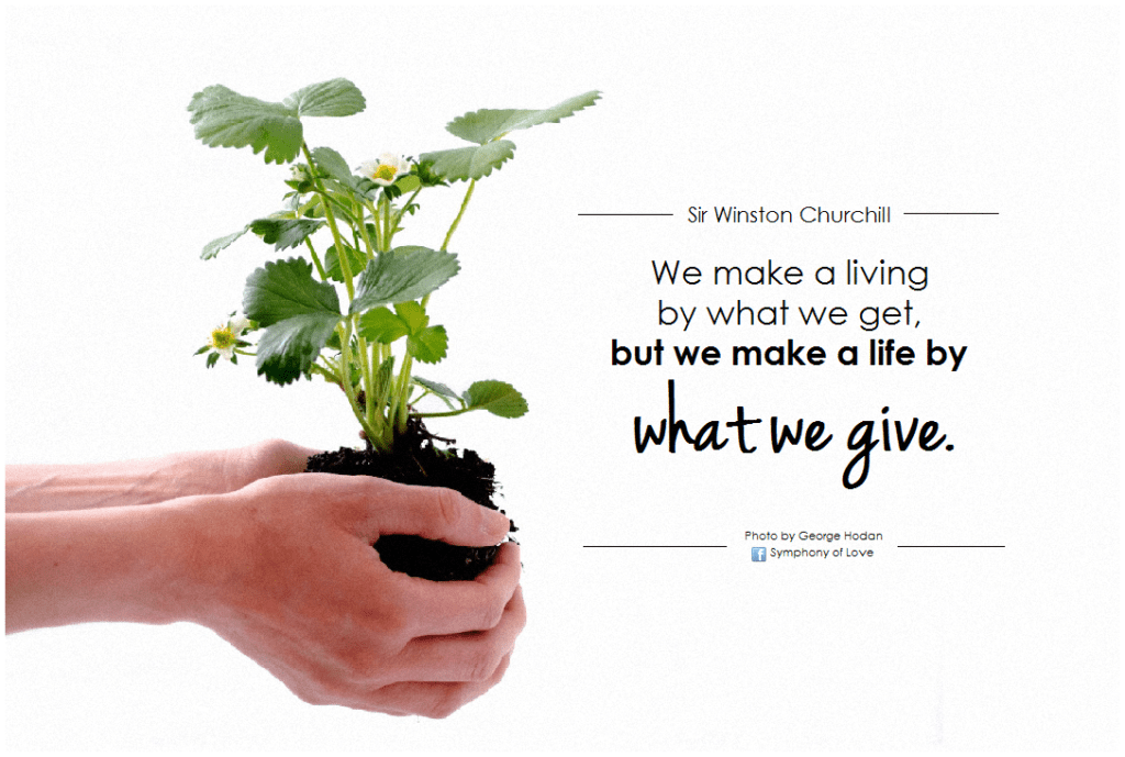 Starting a business? Creating work that you love is closely intertwined with what you do to help others.
